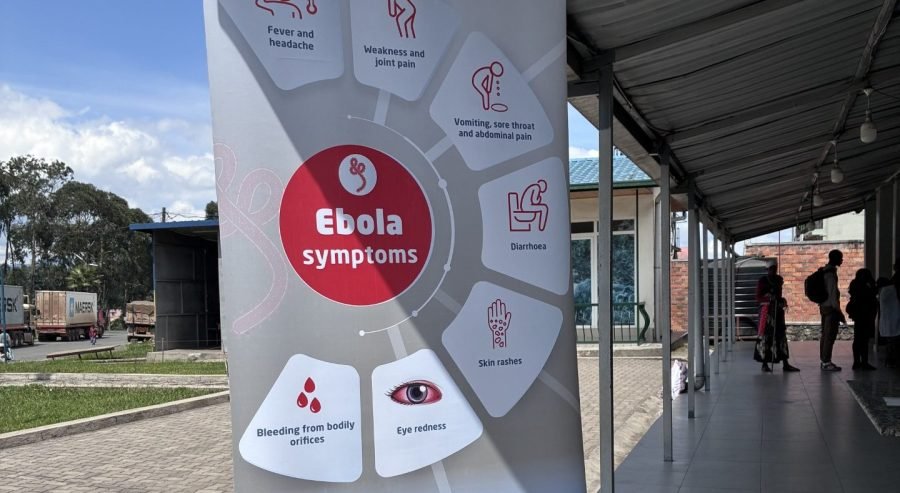 What are the enhanced Ebola screening procedures at US airports