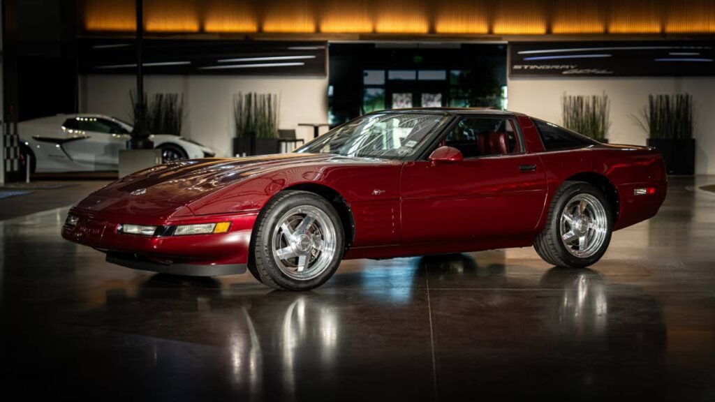 Michael Jordan’s “I’m Back” Corvette Is Now On Display For Fans To See