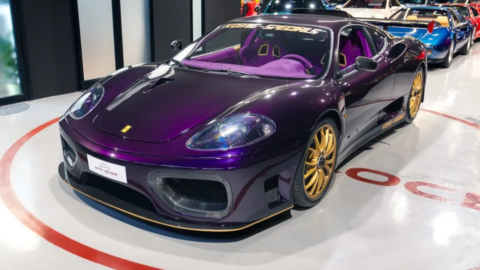 Ferrari Actually Approved This Wild Purple and Gold 360 Modena