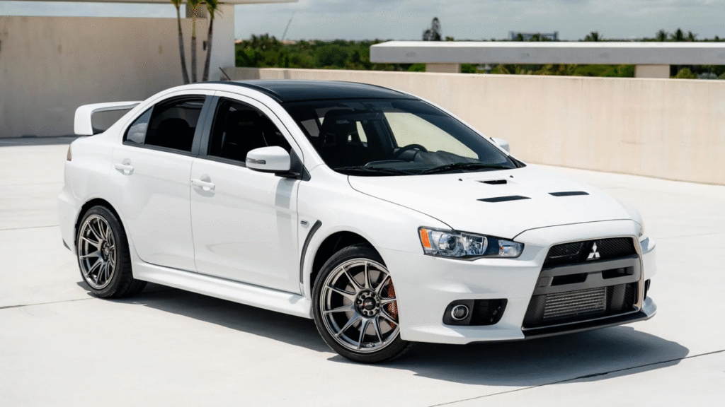 Mitsubishi’s Last Lancer Evolution Just Surfaced With Only 722 Miles