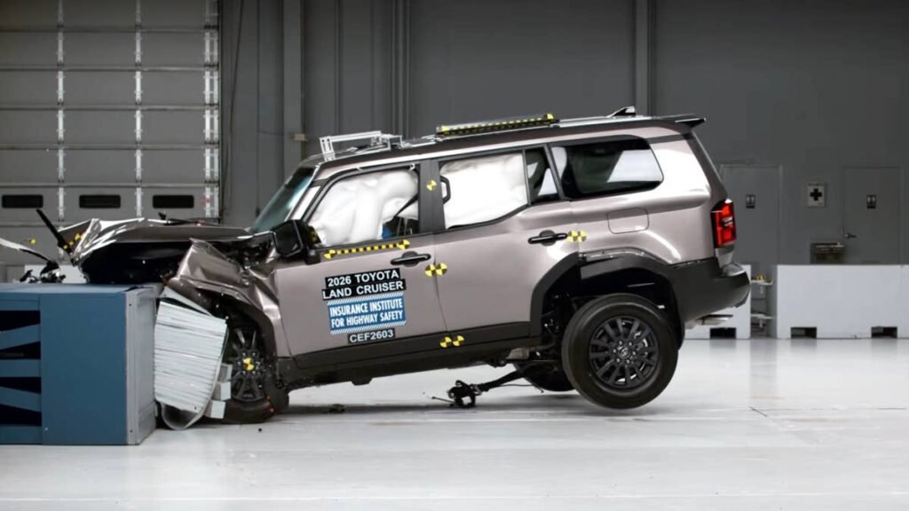 Toyota Land Cruiser Is Tough, But One Crash Test Exposed A Weak Spot