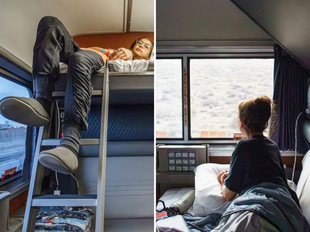 I spent 2 nights in an Amtrak bedroom and tried both bunks. The smaller bed won me over.