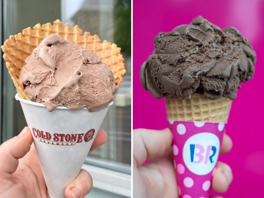 I placed the same ice-cream order at Cold Stone Creamery and Baskin-Robbins. The winning chain also had better prices.