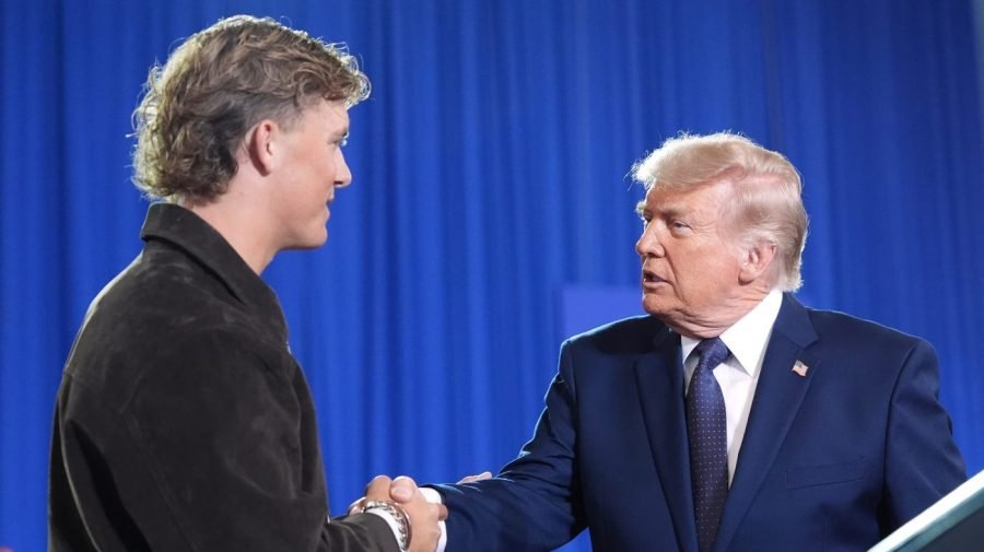 NY Giants quarterback Jaxson Dart shows up for Trump at event for Mike Lawler