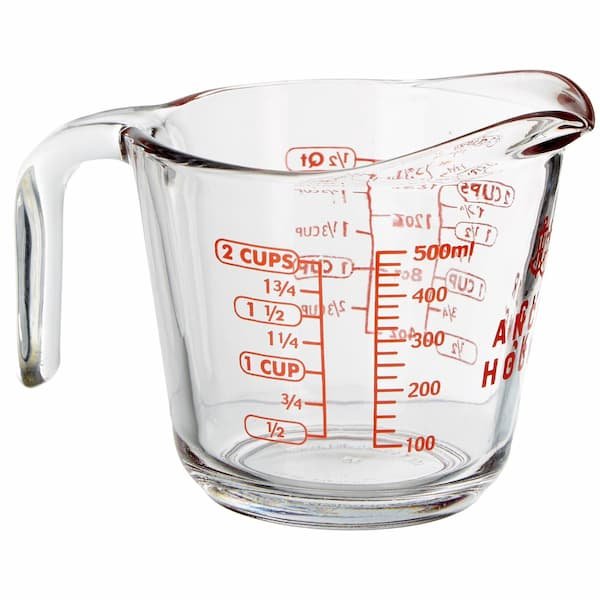 Anchor Hocking Glass 2-Cup Measuring Cup only $3.97 (Reg. $13)!