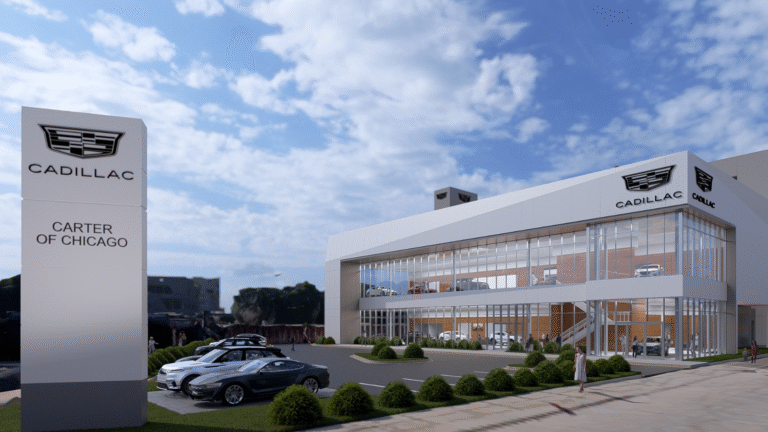 Cadillac Dealership on Former Lincoln Yards Site Breaks Ground