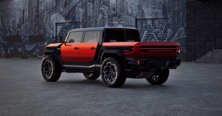 GMC HUMMER X Concepts Preview a Modular Electric Off-Roader