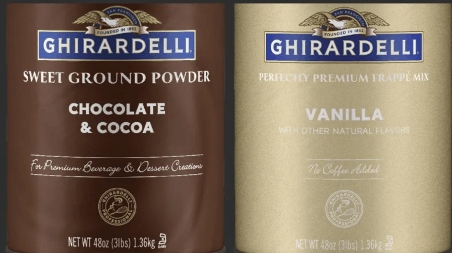 Ghirardelli recalls certain powdered beverage mixes