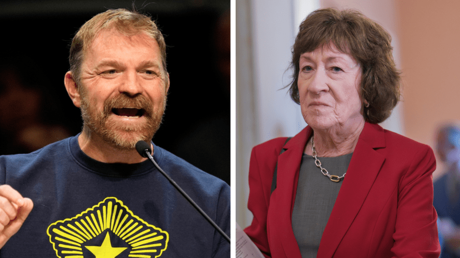 Collins fires back at Platner's Iraq war criticism: 'He was not drafted' 