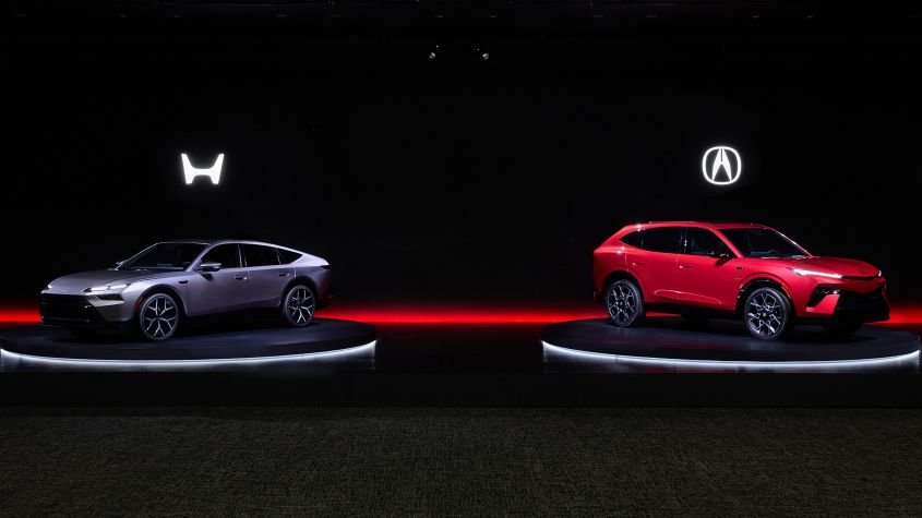 New Honda Hybrid Saloon and SUV Prototypes - pictures