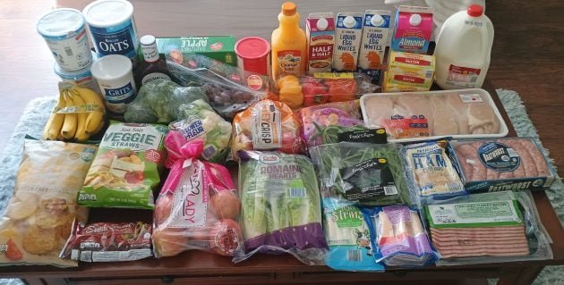 Brigette’s $137 Grocery Shopping Trip and Weekly Menu Plan for 6!