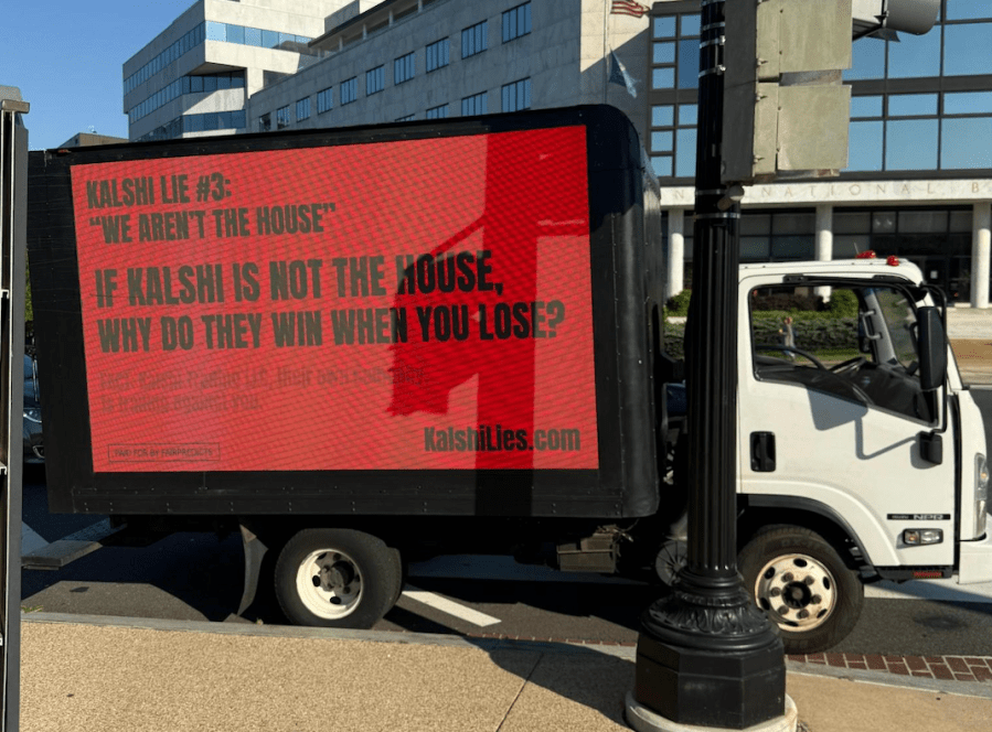 Anti-prediction market group kicks off DC ad blitz