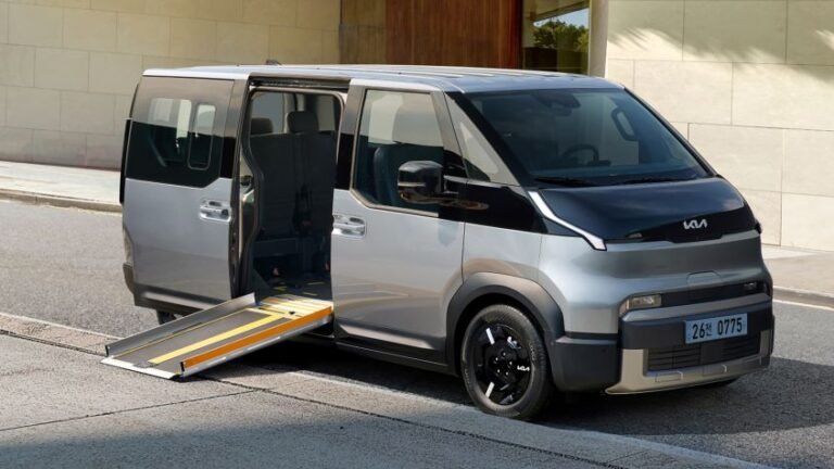 New Kia PV5 WAV Side Entry could be the coolest Motability car ever