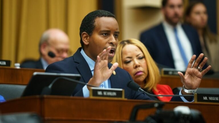 Democrat Neguse presses Burgum on reflecting pool, $13M 'no-bid' contract