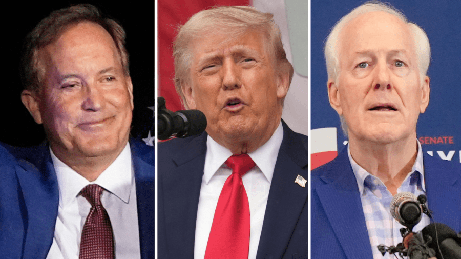 Trump congratulates Paxton, Cornyn: 'John will remain my friend for a long time to come'