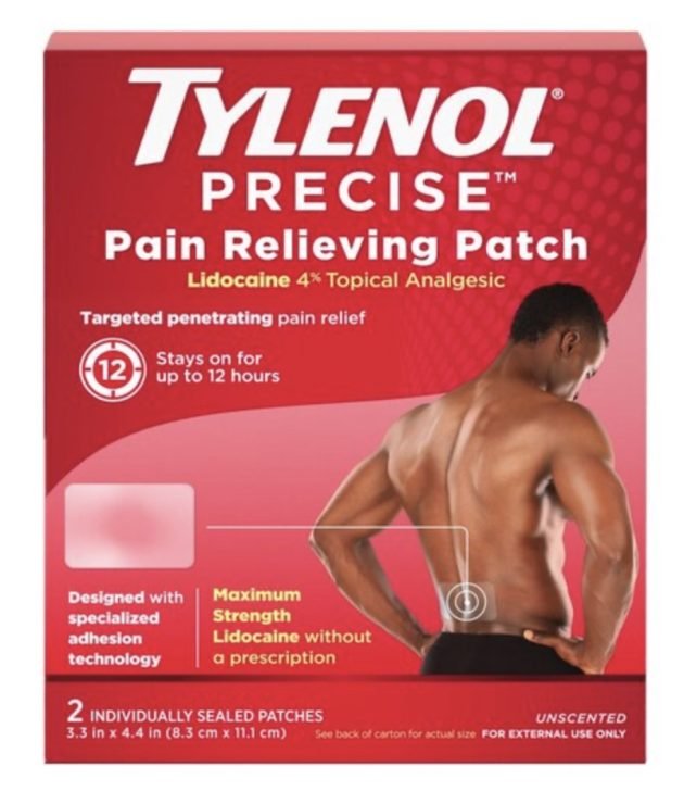 Tylenol Precise Pain Relieving Patch, 2 count only $0.49 at CVS!