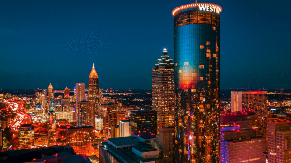 Portman Buys 1,073-Room Westin Peachtree Plaza