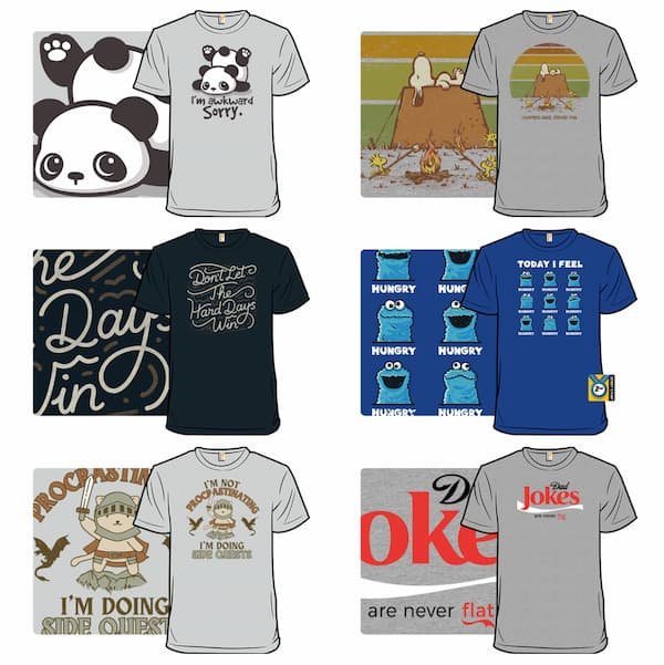 FIVE Graphic Tees for $29 shipped (Only $5.80 each!){Father’s Day Gift Ideas}
