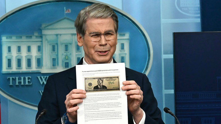 Bessent: 'President Trump should be on' $250 bill 