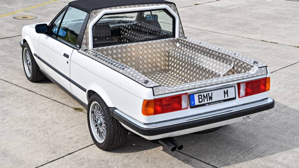 BMW Secretly Built An E30 M3 Pickup And Used It For 26 Years