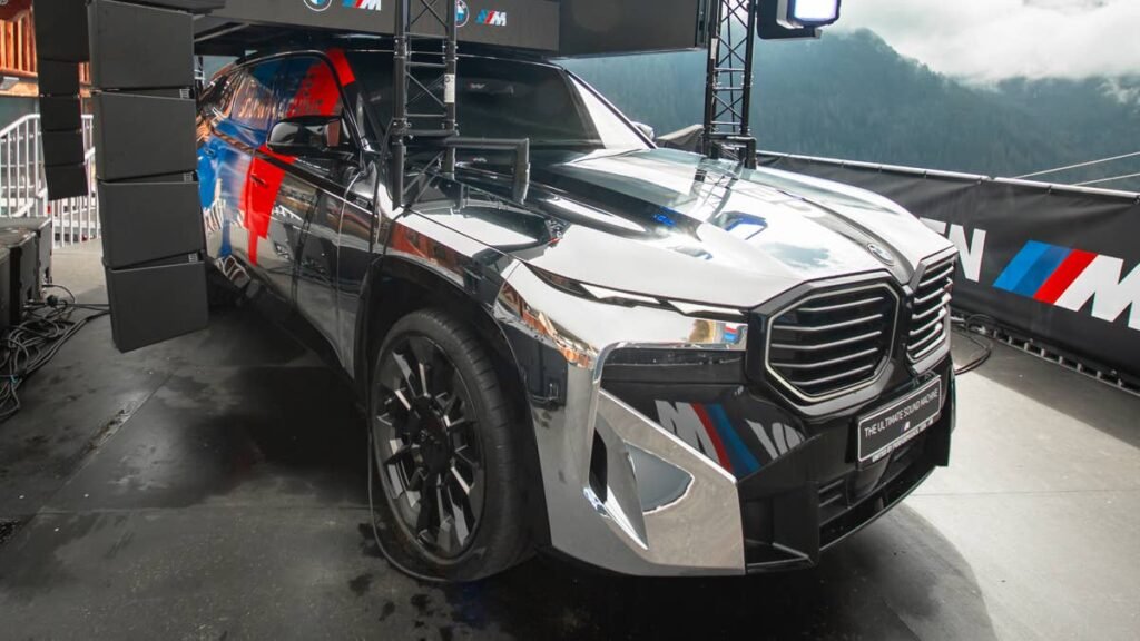 BMW Found a Way to Make the XM Label Even Weirder By Turning It Into A DJ Booth