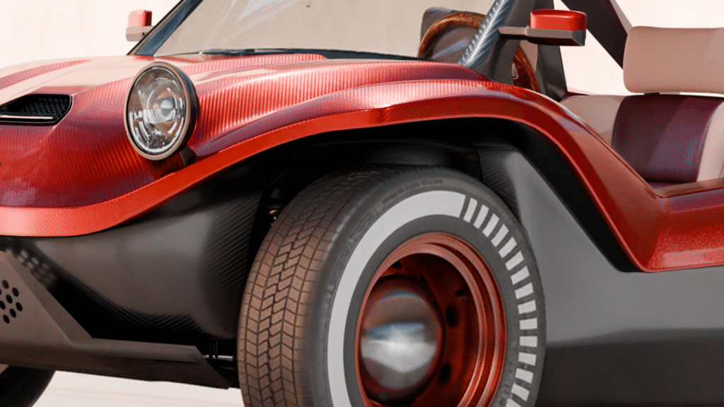 The Latest Italian Restomod Trades Horsepower For Carbon Fiber