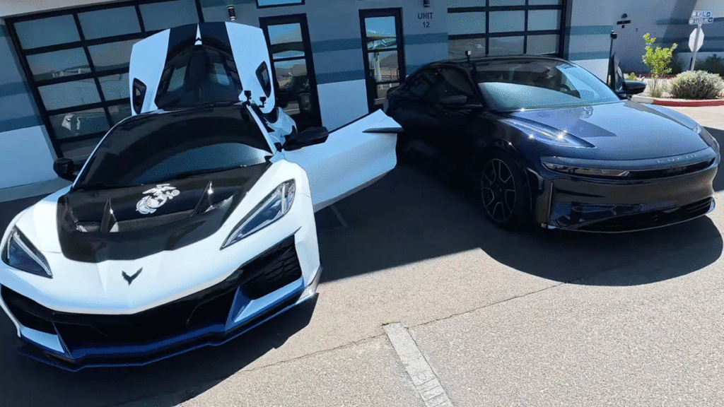Lucid Air Sapphire Beats Corvette ZR1X With 8.99-Second Quarter-Mile Run