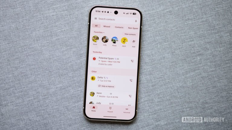 Android phones are finally getting an iPhone-style dialer upgrade