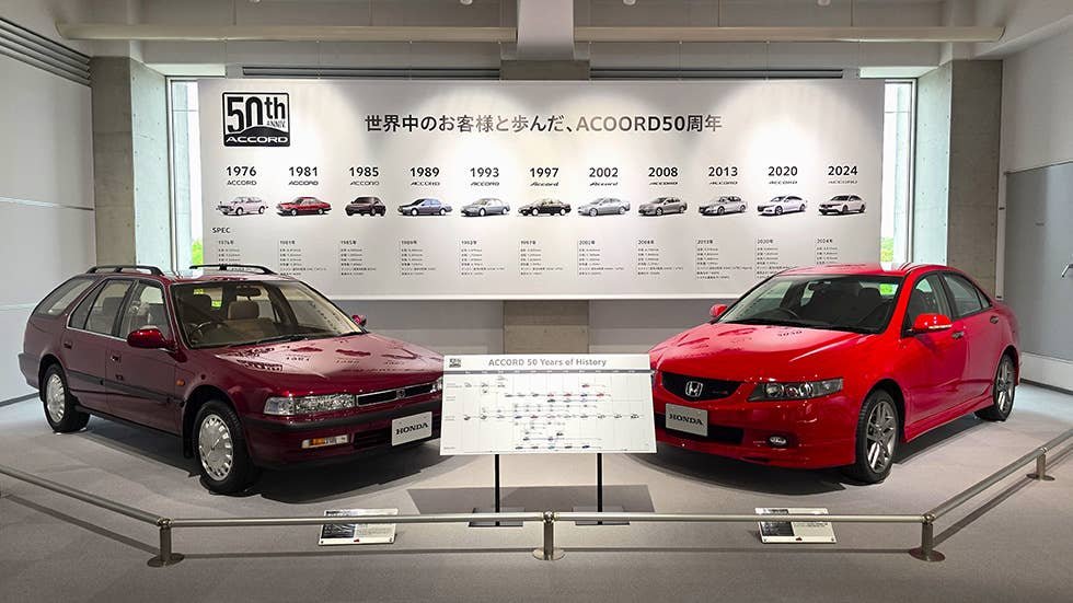 Honda Accord Turns 50 As Honda Celebrates 25 Million-Sale Sedan