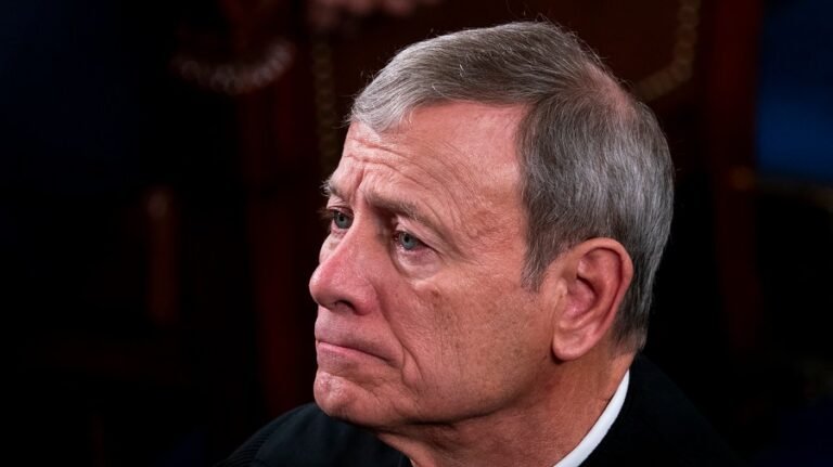 Chief Justice John Roberts says Supreme Court doesn't have 'purely political actors'