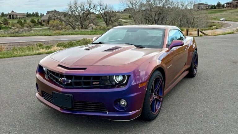 At $21,900, Is This Supercharged 2010 Chevy Camaro SS A Pony Of A Different Color?