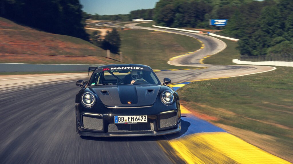 Manthey-Modified Porsche 911 GT2 RS (The Previous-Gen Car!) Topples C8 Corvette ZR1's Road Atlanta Time