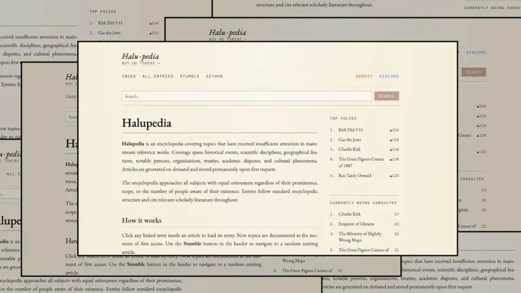 This Wikipedia clone is entirely generated by AI. Users are turning it into a cesspool