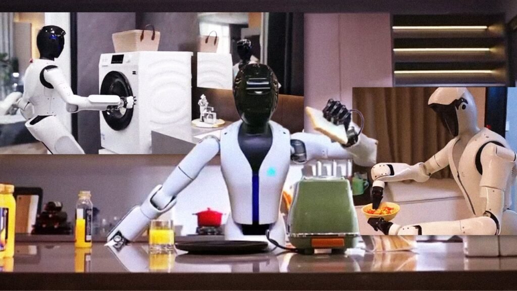 China is deploying the first home cleaning humanoid robot butlers