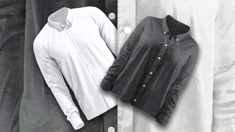 Why men’s and women’s clothes have buttons and zippers on different sides