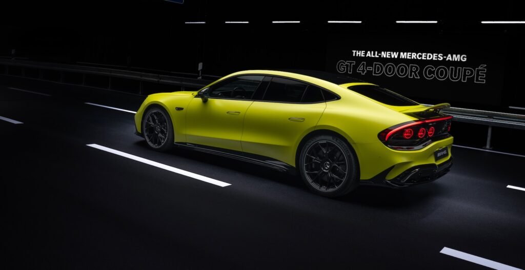 2027 Mercedes-AMG GT 4-Door Coupe EV Debuts With 1,153 HP