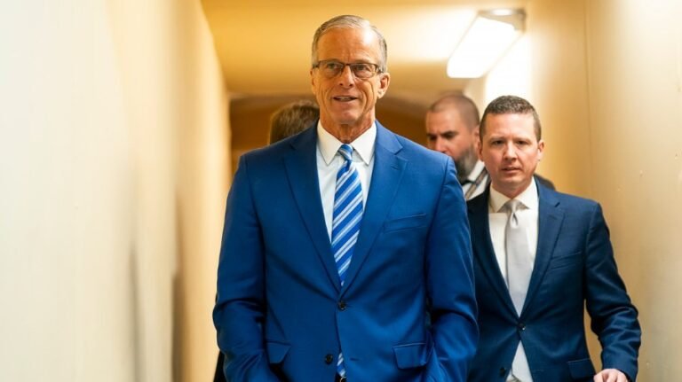 Thune urges Senate GOP to 'pivot' from Cornyn, help Paxton win in Texas