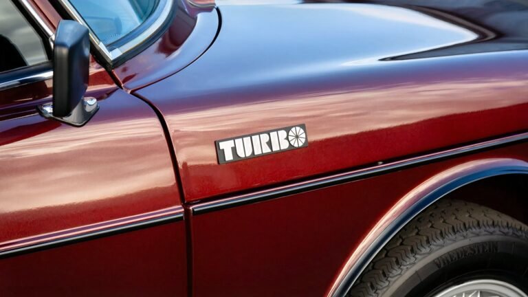 The First Mainstream Turbocharged Car Was An Over-Engineered Masterpiece