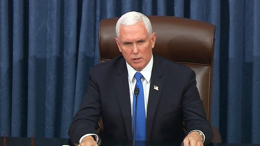 Pence questions Trump’s conservative credentials and ‘hostility to constitutional order’