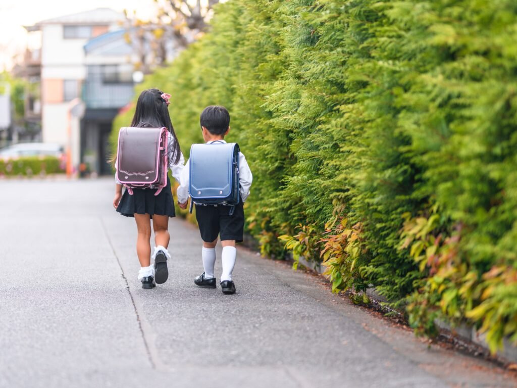 I moved to Japan and enrolled my child in a local school. It showed me a different way to raise an independent child.