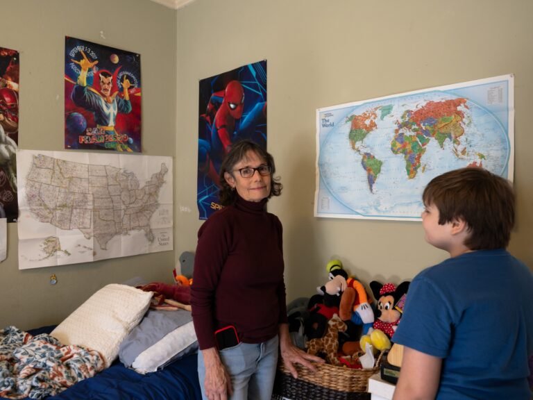 My son and grandson live in a tiny home on my property. In my retirement, I now homeschool my grandson.