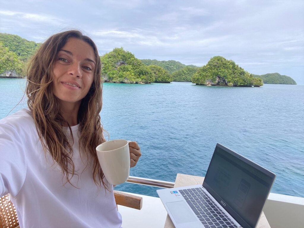I love scuba diving and coding. So I figured out a way to make a living doing both.