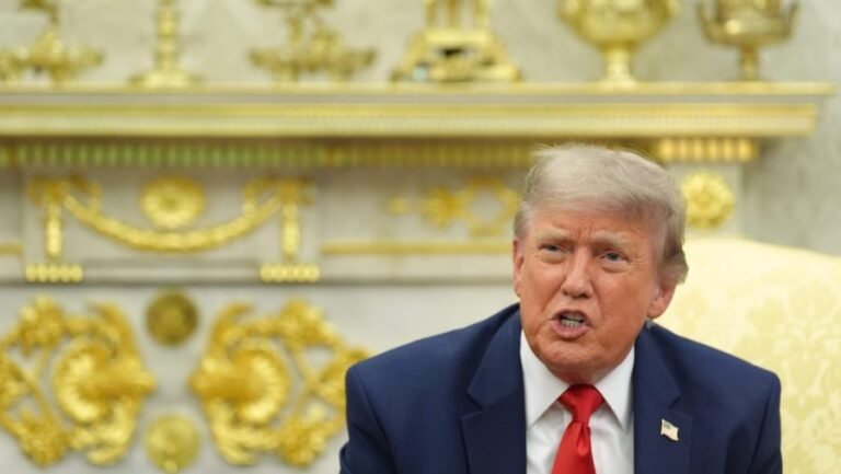Trump says Iran violated ceasefire with drone strike on ship in Strait of Hormuz