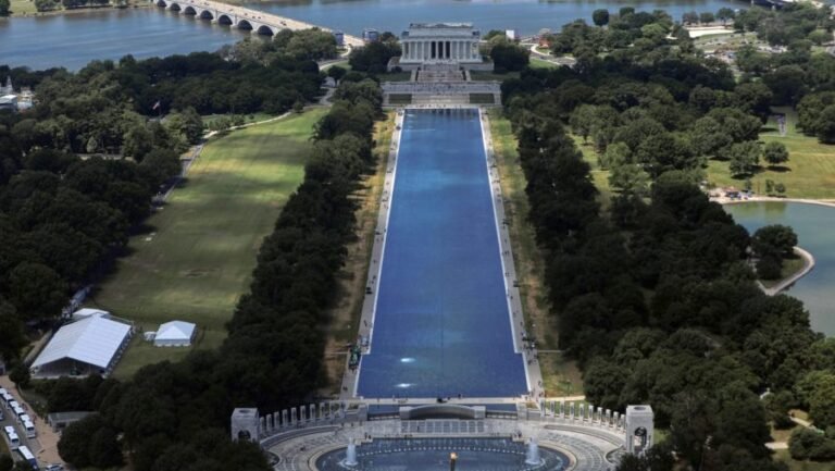 Trump lays out new details on Reflecting Pool 'vandals'