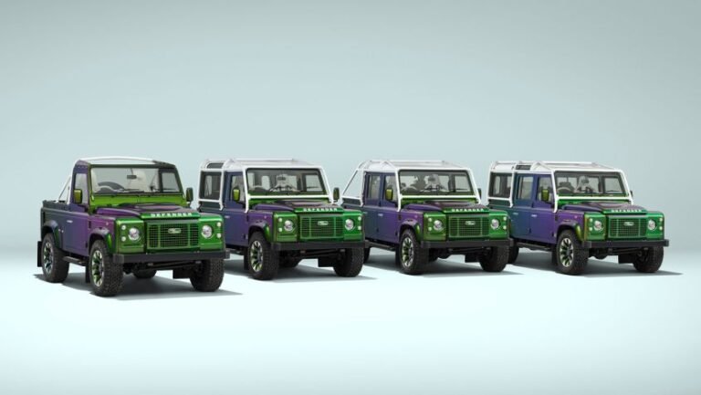 New Classic Land Rover Defender V8 Pick-up - pictures