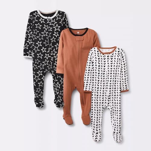 Cloud Island Baby Zip-Up Sleep N’ Play 3-Pack only $9, plus more!