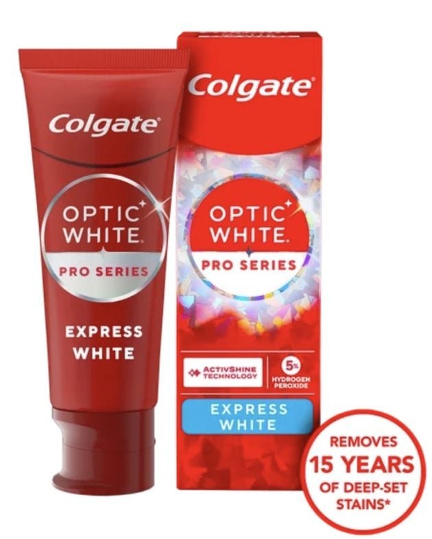 Colgate Optic White Pro Series Express White Toothpaste only $1.96 after Walmart Cash!