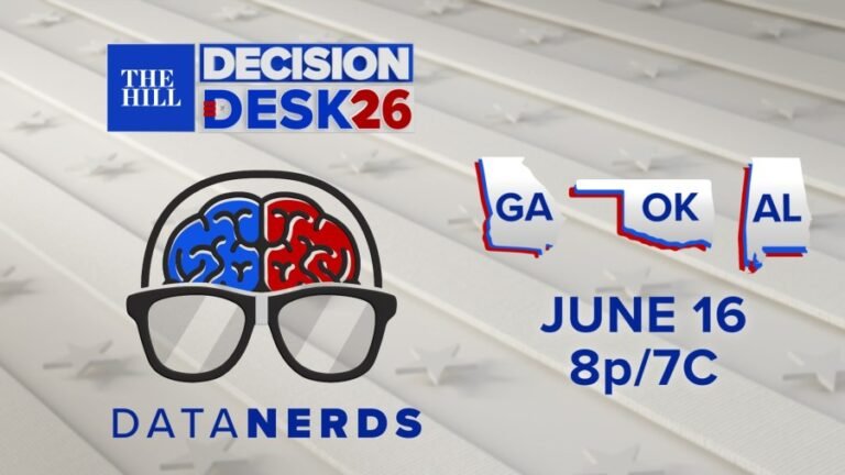 Watch LIVE: DDHQ Data Nerds track primaries in Georgia, AL, OK