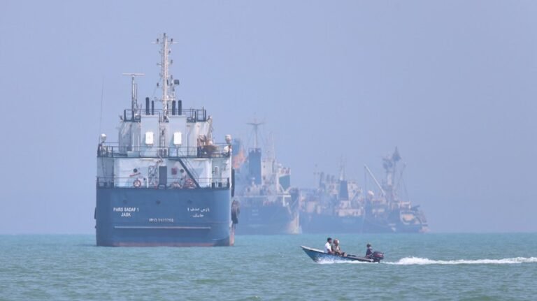 US blockade of Iranian ports still in place 'pending execution' of Strait of Hormuz ceasefire deal