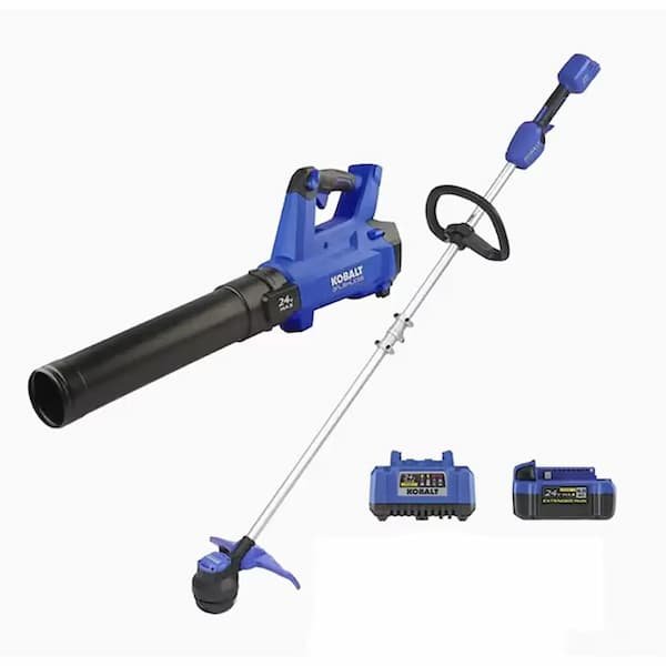 *HOT* Kobalt Cordless Battery String Trimmer and Leaf Blower Combo Set only $99 shipped (Reg. $200!)